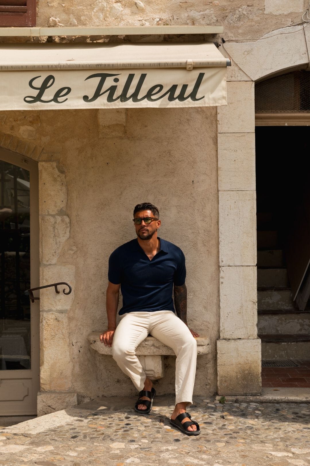 Oatmeal Linen Trouser - Image 5