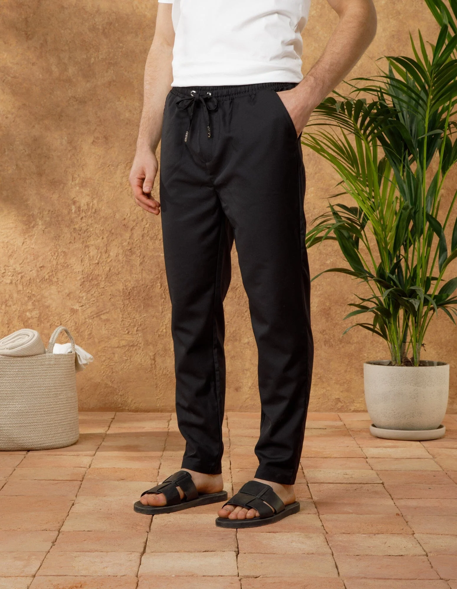Black 365 Lightweight Trouser - Image 4