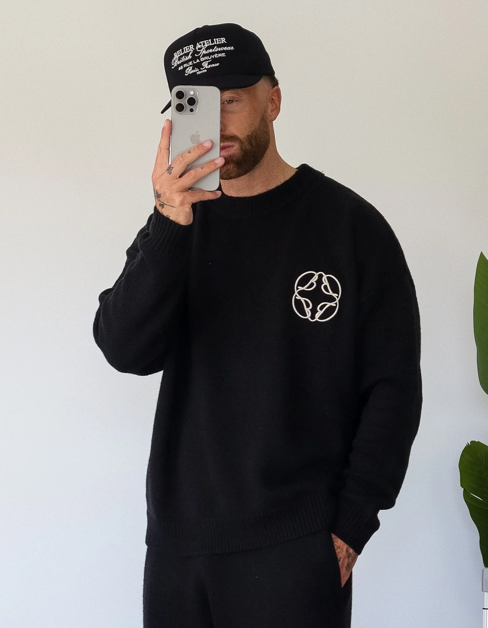 Black Mohair Knit Jumper - Image 6