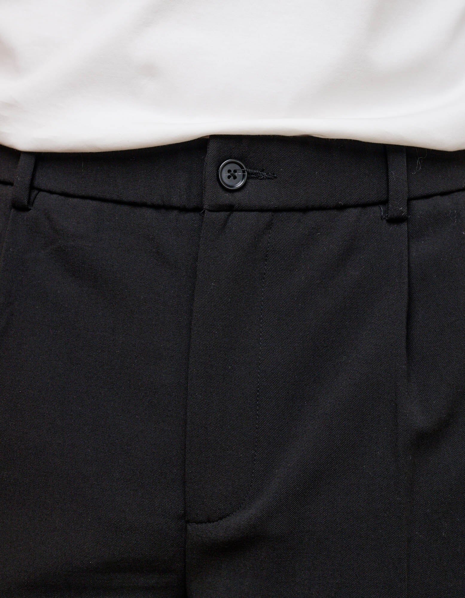 Black Relaxed Fit Trouser - Image 3
