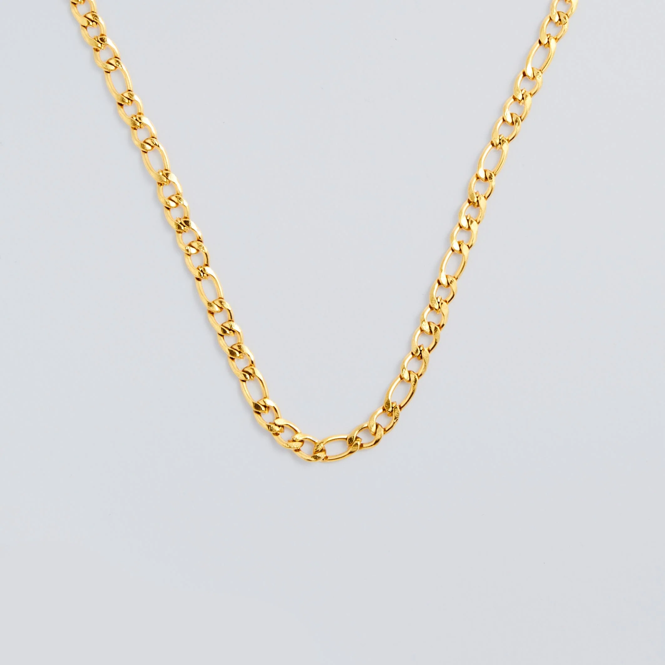 Gold Figaro Chain - Image 4