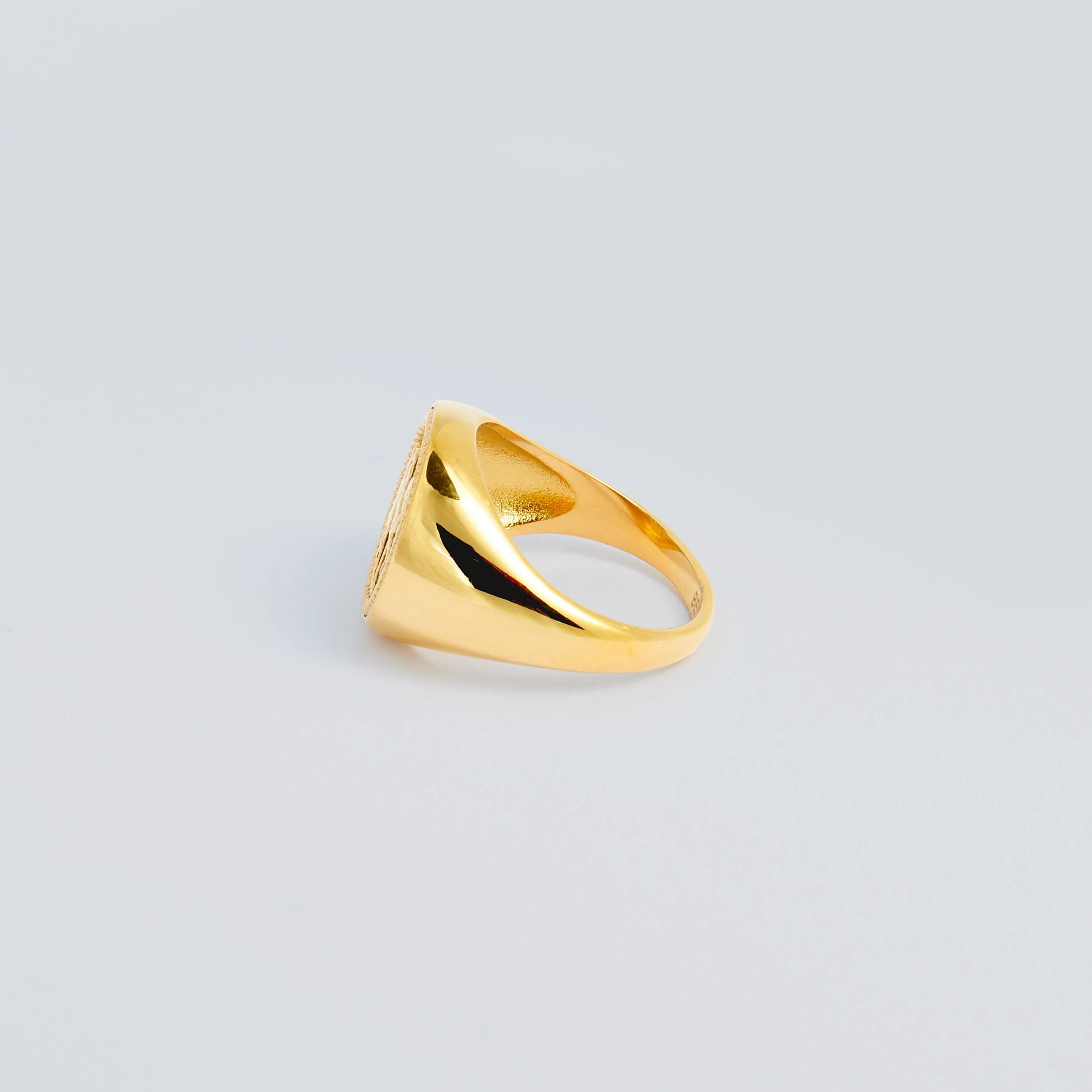 Gold Signet Ring - Image 4