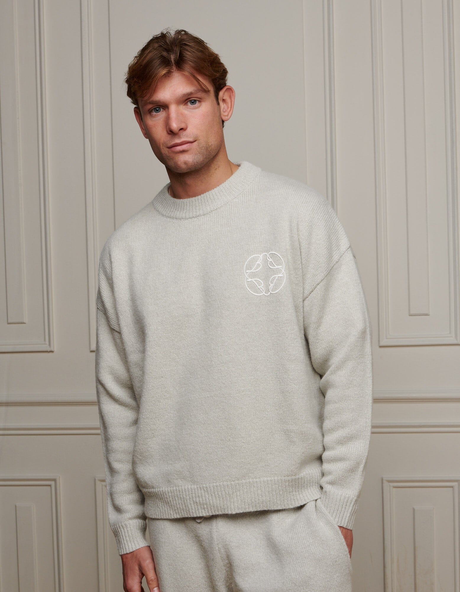 Grey Marl Mohair Knit Jumper - Image 5
