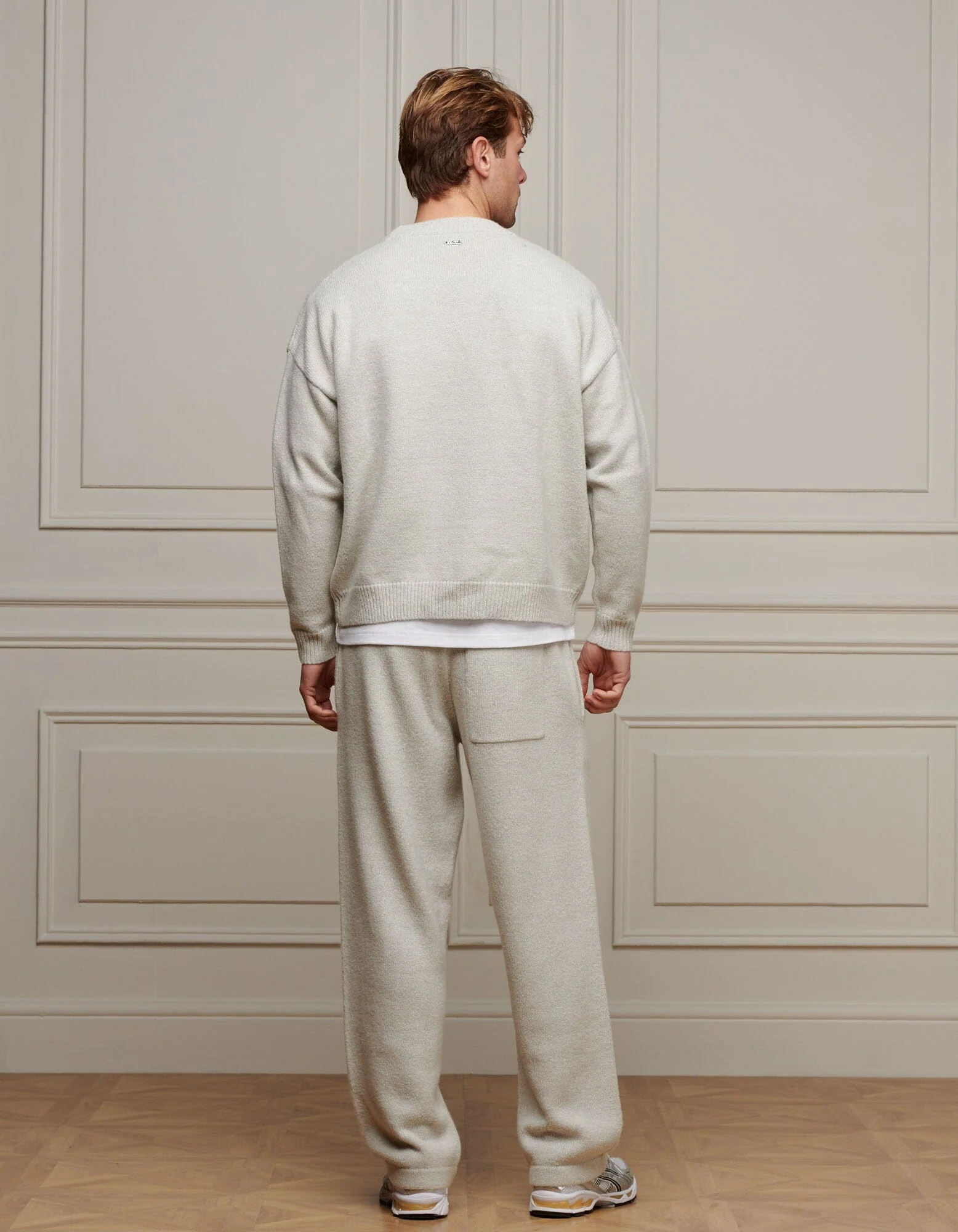 Grey Marl Mohair Knit Jumper - Image 7