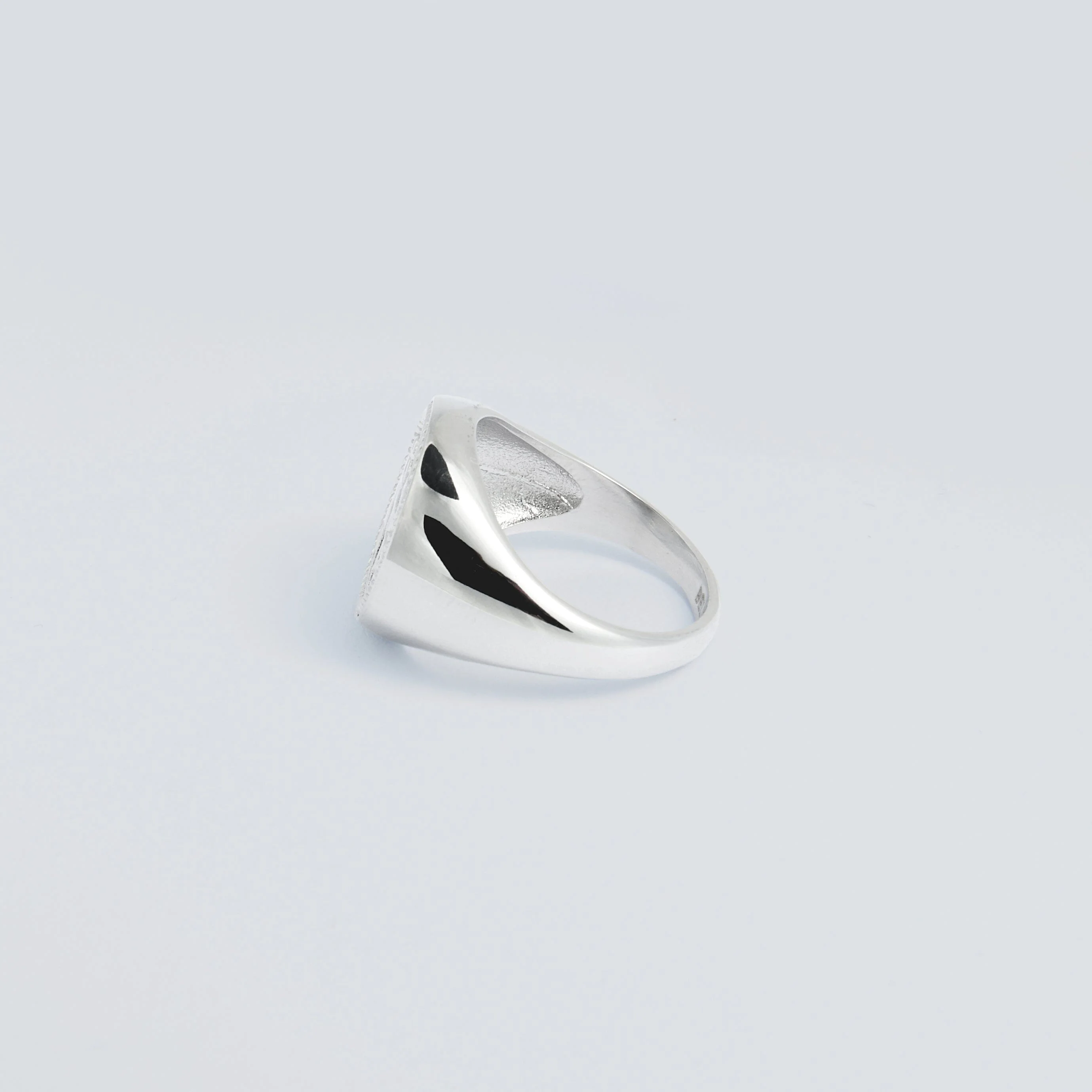 Silver Signet Ring - Image 3
