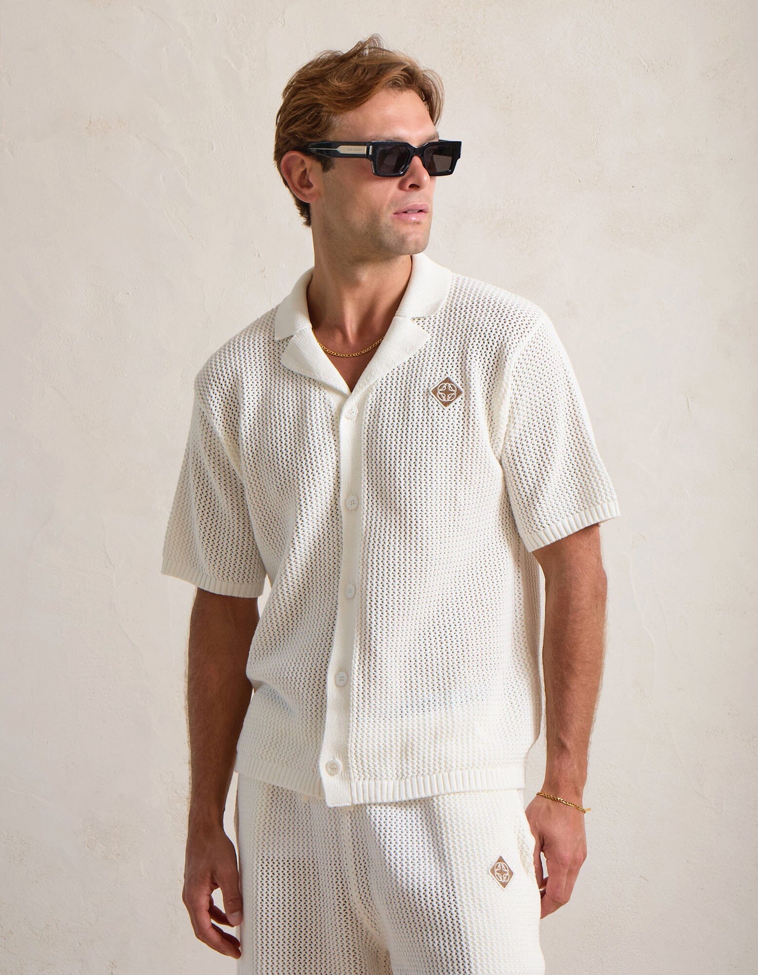 White Crochet Shirt - Image 3