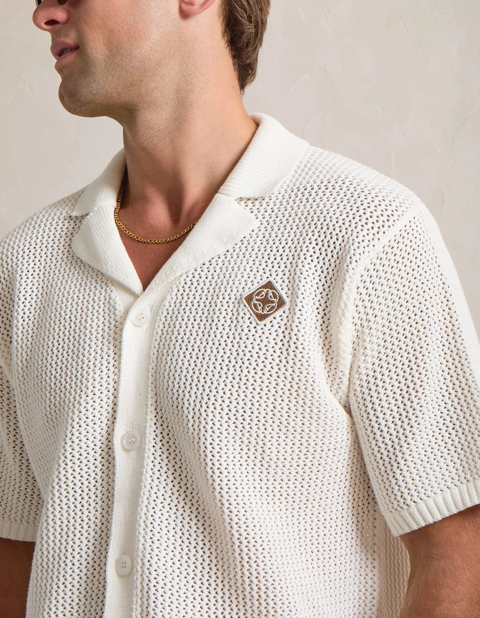 White Crochet Shirt - Image 4